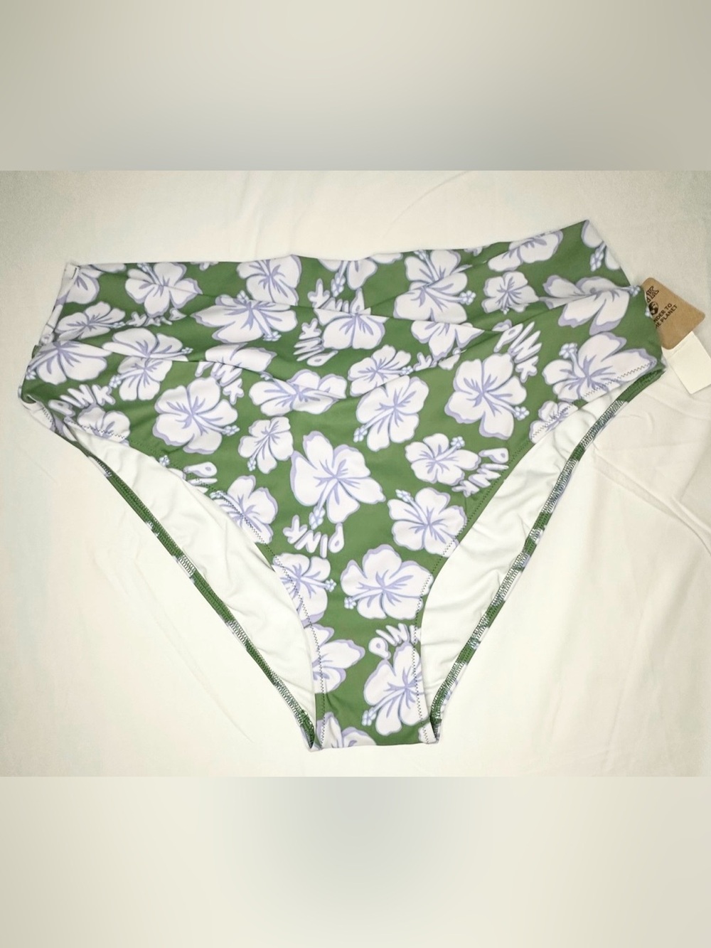 XXL Victoria's Secret Pink
Green Hibiscus Flower
Swimwear Bottom